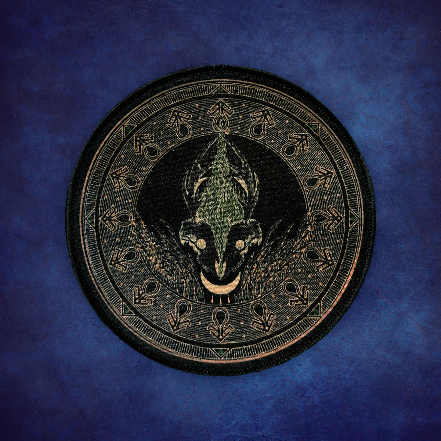 Blackbraid round patch