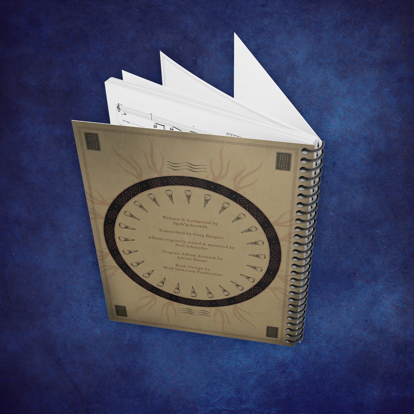 "Blackbraid I" Guitar Tab Book