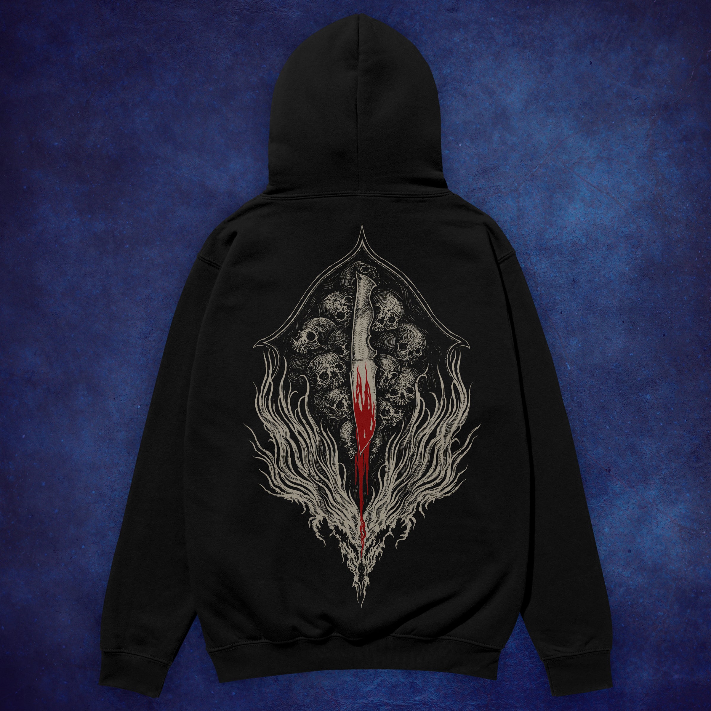 THE BONEZ blood in blood out パーカー XLサイズ Blood Ritual Pullover Hoodie – Blackbraid US