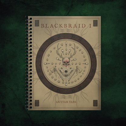 PRE-ORDER: "Blackbraid I" Guitar Tab Book