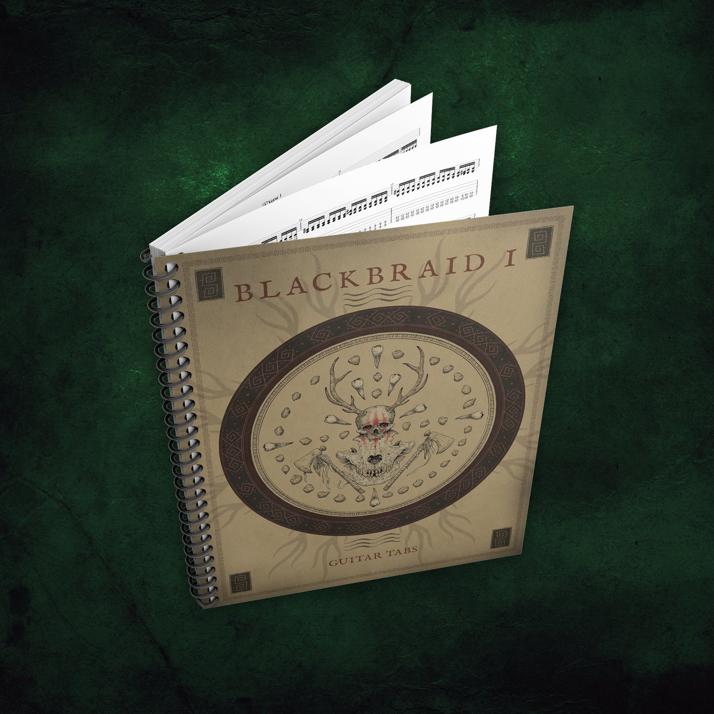 PRE-ORDER: "Blackbraid I" Guitar Tab Book