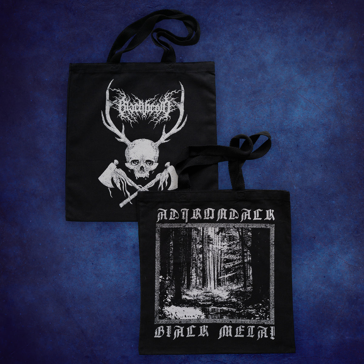 Adirondack Black Metal Tote Bag